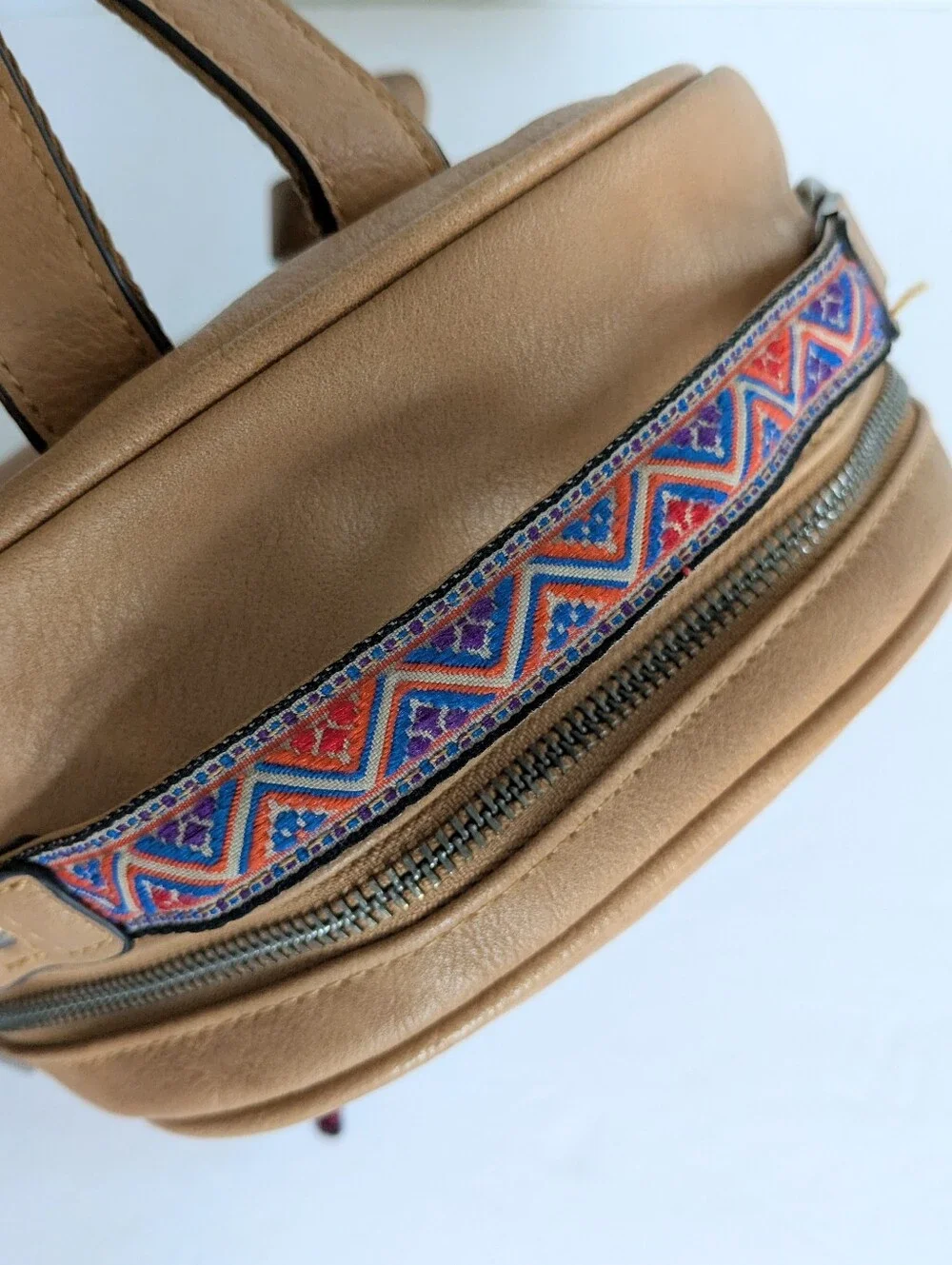Fadeon Faux Leather Backpack